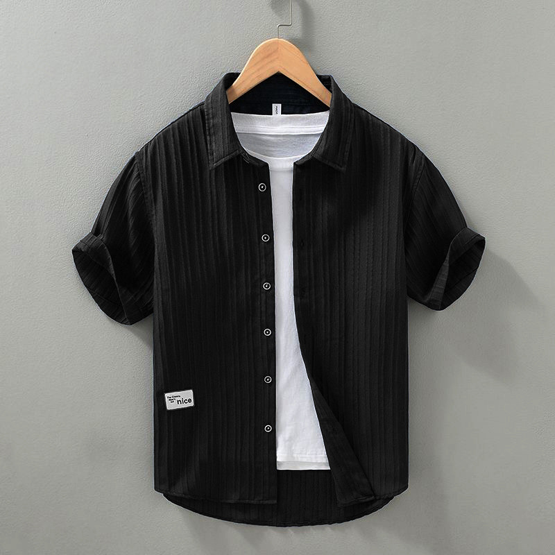 012【블랙】반소매