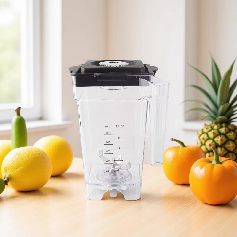 커버가 있는 스무디 머신 컵, Hengzhi 스무디 머신, 얼음 분쇄기, 블렌더 예비 부품, 얼음 스무디 머신 액세서리