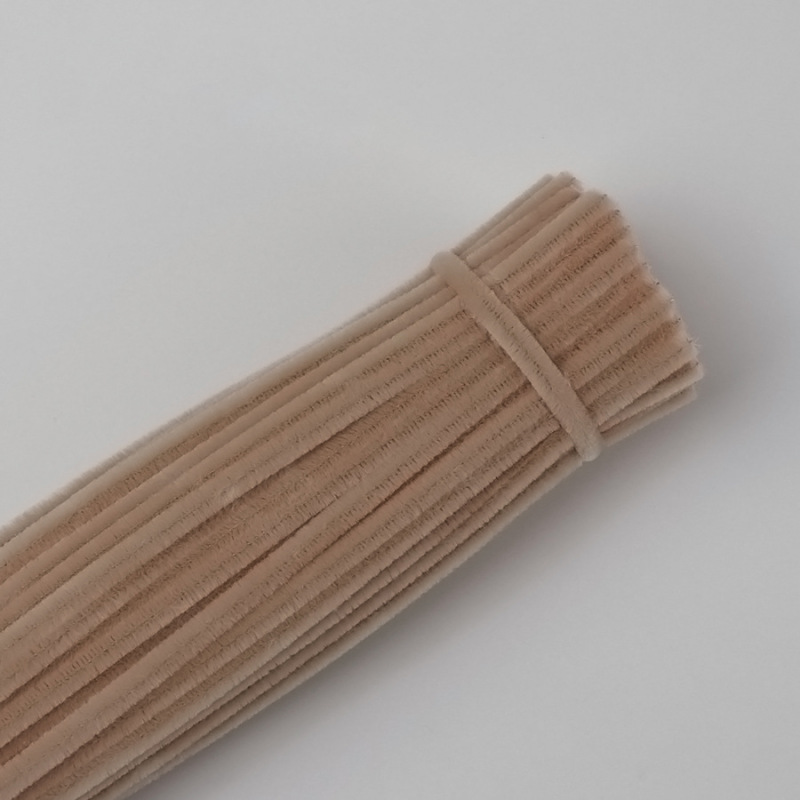 6 ミリメートル特別な高密度ツイストスティック毛根高密度ぬいぐるみストリップ卸売 DIY 手作り花束材料パッケージクリエイティブソリッドカラー毛ストリップ|undefined