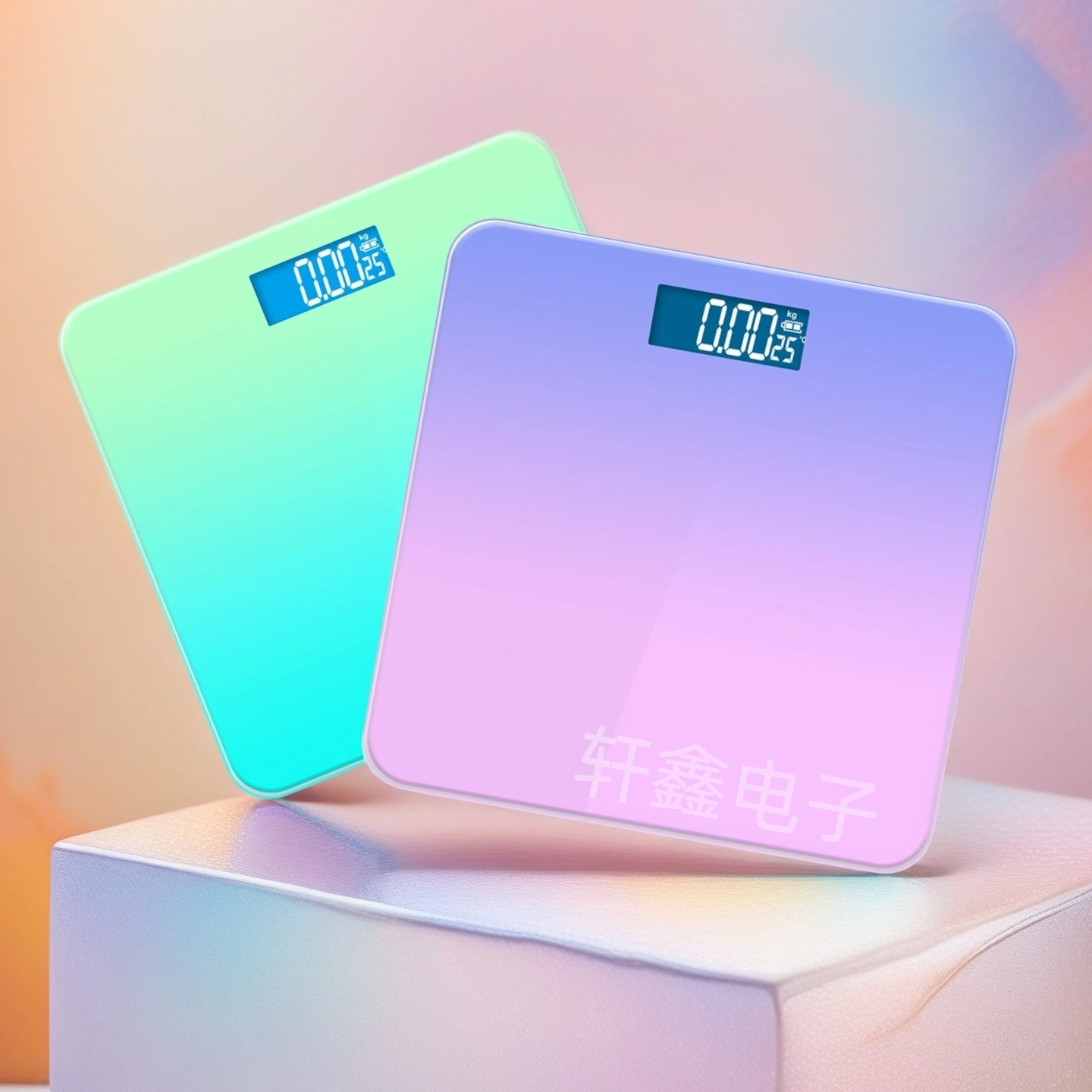 Cross-border Household Electronic Body Scale Health Weight Scale with Custom Branding Logo Support Source Factory Stock Available for Distribution