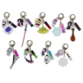 动漫明星摆件;钥匙扣及钥匙扣配件;动漫明星挂件