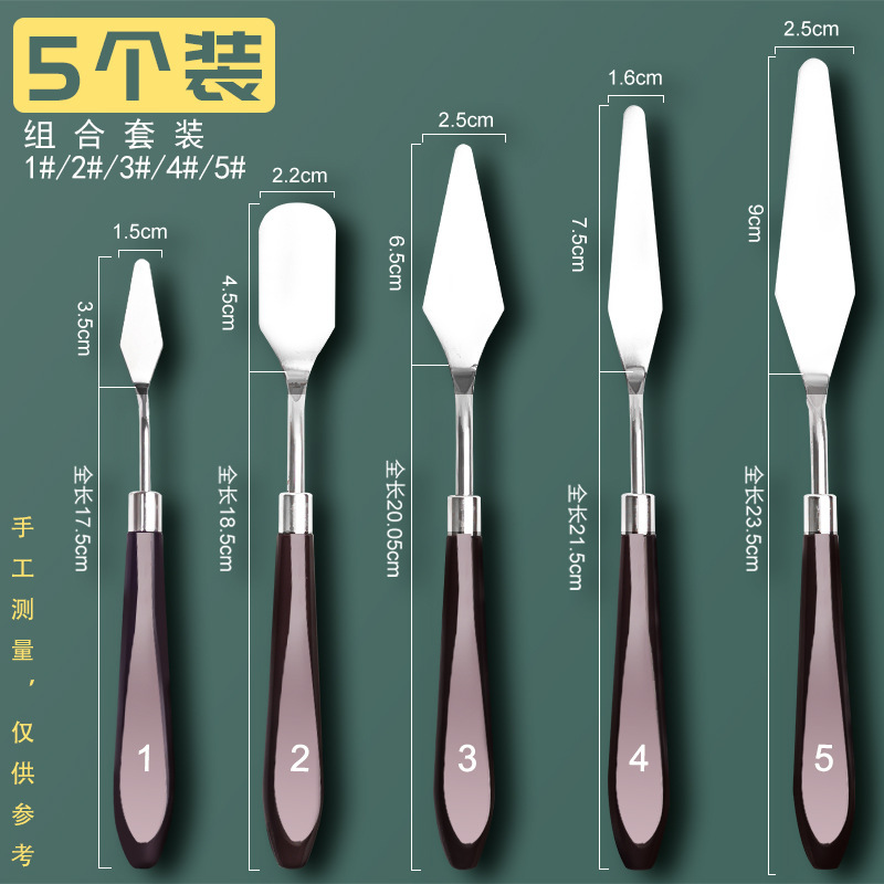 Juego de herramientas de pintura acrílica pintura de pared material de bricolaje pintado a mano cepillo de cubo esponja raspador de toalla juego completo de Bingeno