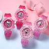 Lightweight children's cartoon digital watch suitable for men and women, literacy