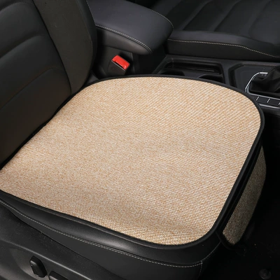 Summer Half-Enclosed Cushion, Seat cushion, seat cover - beige-square-cushion