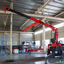 3吨小型随车吊建筑工程起重吊机1-25吨电线杆安装吊起上装直臂吊