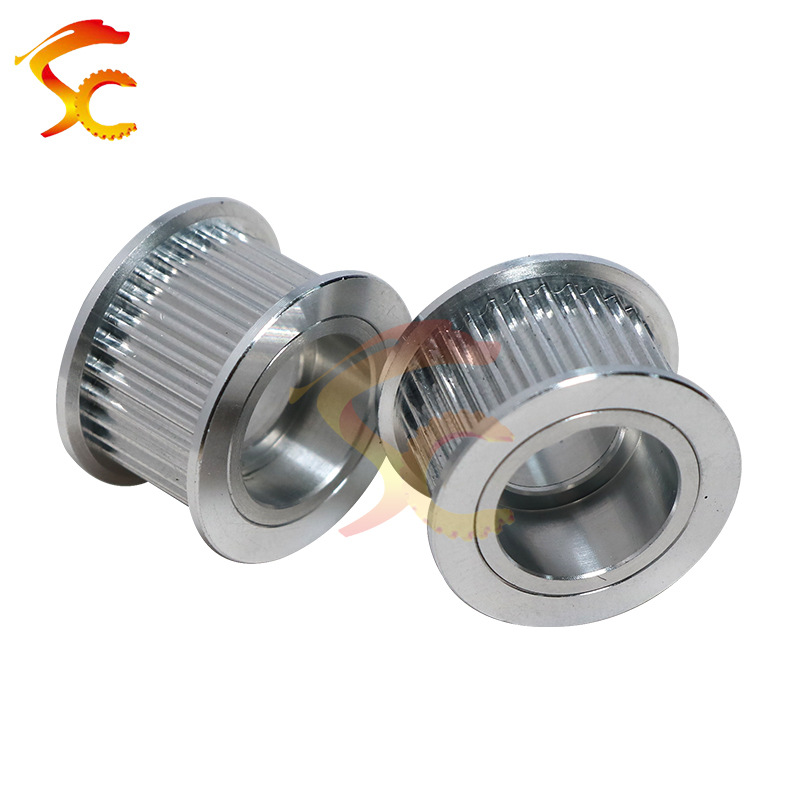 喷绘机专用铝合金同步轮 2GT30齿 内孔10 齿面11 两边轴承位现货