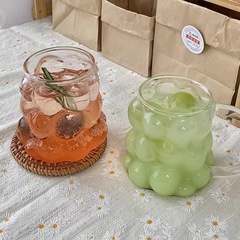 高硼珪酸ガラス製水筒、コーヒーカップ、取っ手付きジュースカップ、ミルクカップ、高硼珪酸ガラスカップ
