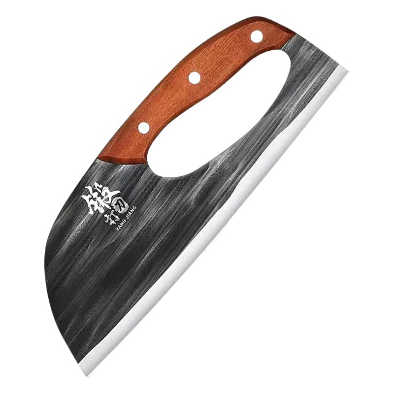 Cuchillo de cocina que ahorra trabajo Cuchillo de corte de nuevo estilo para el hogar Cuchillo de carne especial para el chef El acero inoxidable se puede enviar de una pieza