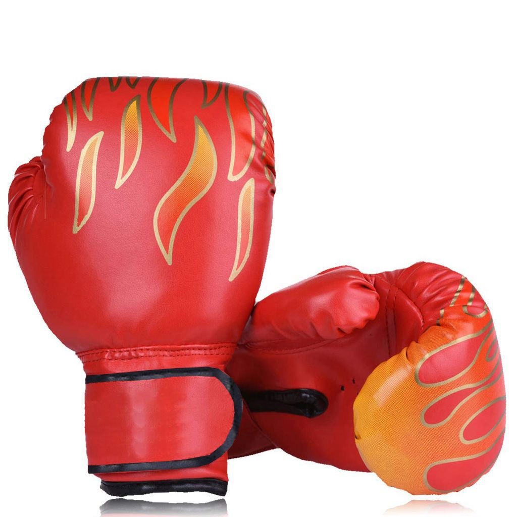 Guantes de boxeo para niños Equipo de protección de boxeo para niños Guantes de fitness Taekwondo Guantes de entrenamiento amateur para interiores Pérdida de peso