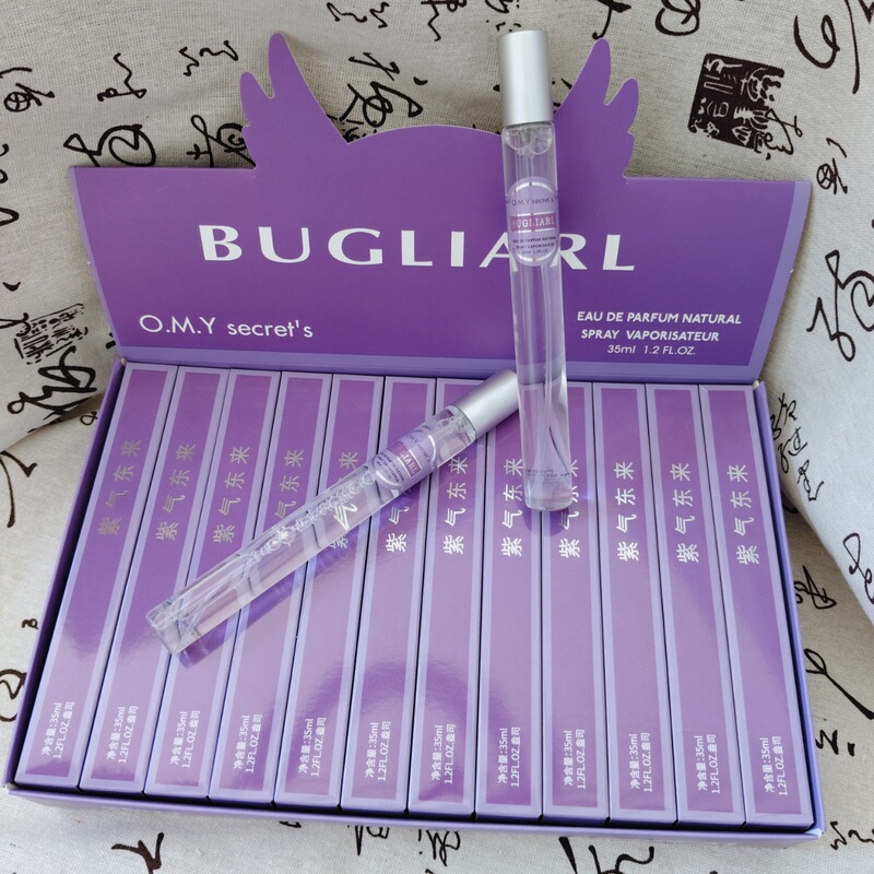 外贸跨境爆款细管小样男女士香水试管花果香调perfumes便携装35ml|undefined