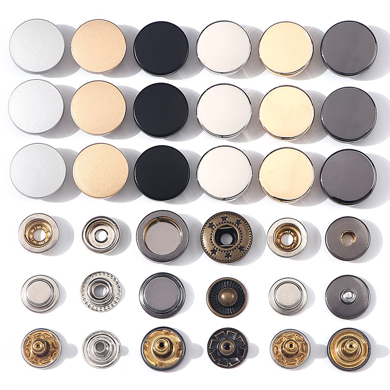 Metal Snap Buttons All-Copper Hidden Buttons Clothing Set down Jacket Coat Snap Jacket Buttons Snap Fasteners Metal Snap Buttons All-Copper Hidden Buttons Clothing Set down Jacket Coat Snap Jacket Buttons Snap Fasteners