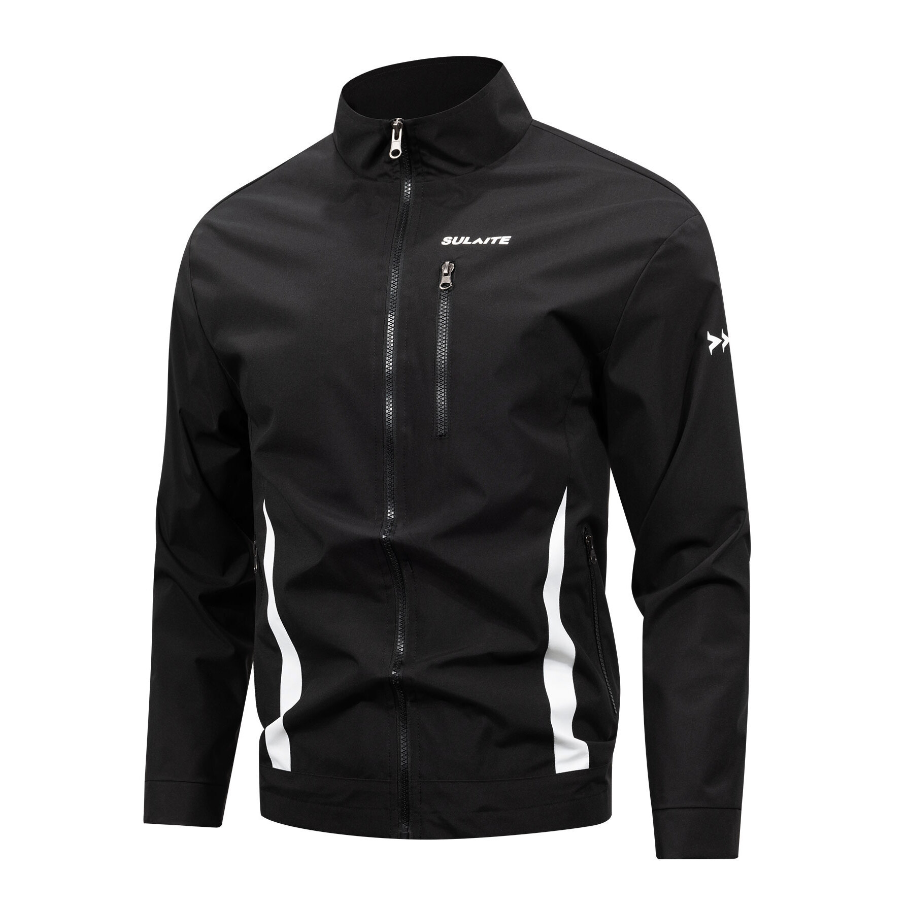 Cross-border men's outdoor stand-up collar jacket, loose fit, breathable and comfortable, dual-purpose casual jacket for daily outdoor use Cross-border men's outdoor stand-up collar jacket, loose fit, breathable and comfortable, dual-purpose casual jacket for daily outdoor use