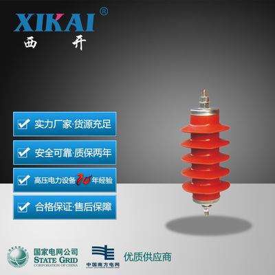 [厂家现货供应西亚氧化锌避雷器HY5WZ-17/45 10kV系列氧化锌避雷器]