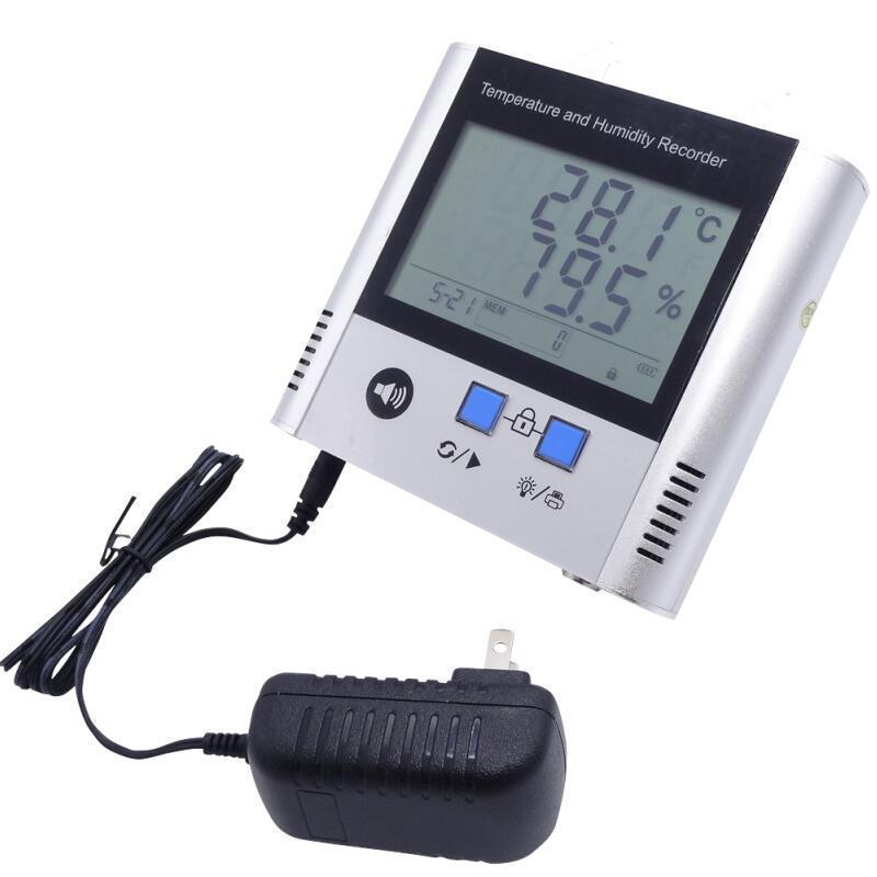 源恒通温湿度计R600TH-U/EX-U声光报警USB温湿度记录仪器带打印机