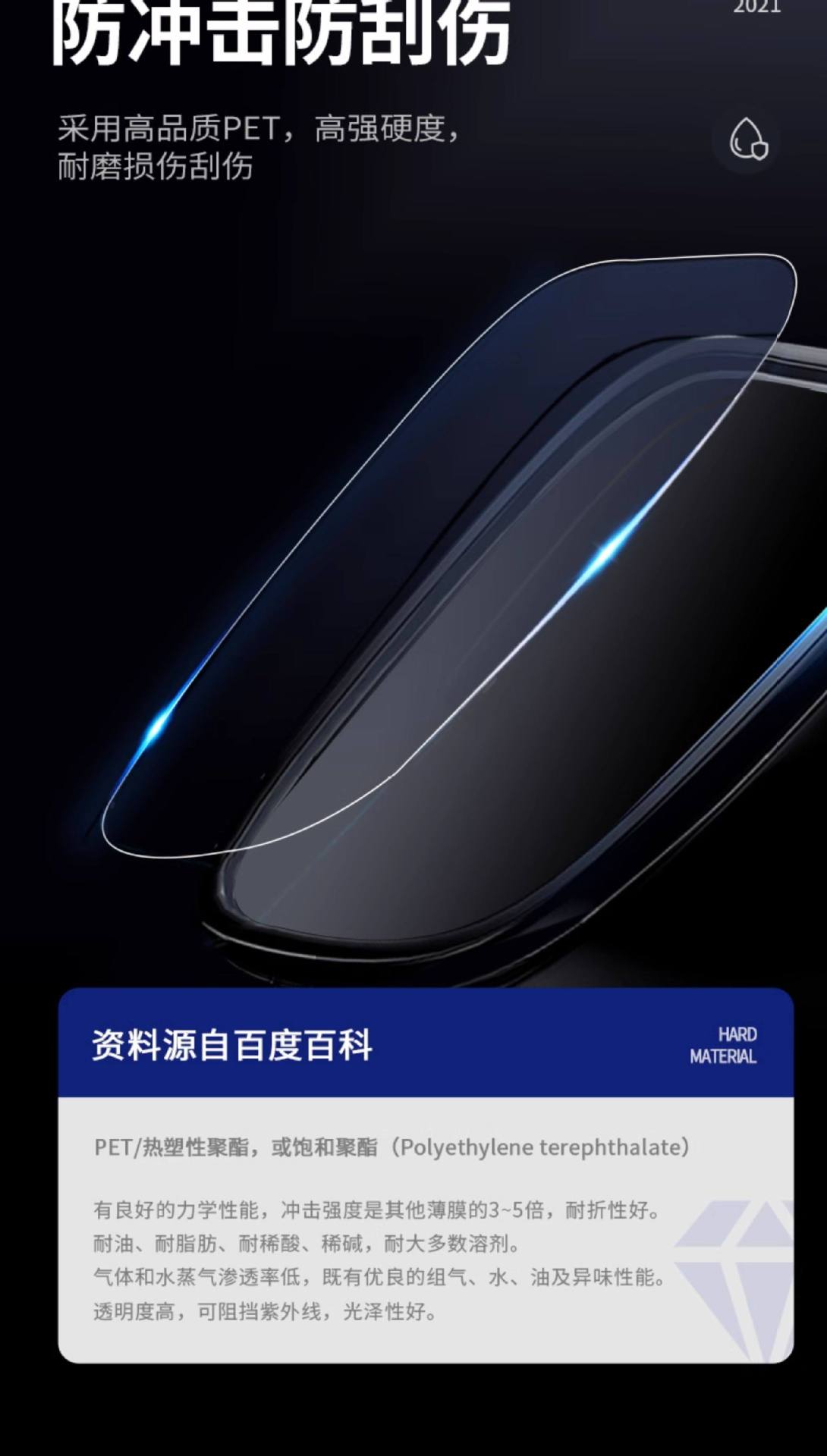 Rearview Mirror Rain-Proof Film, Glass Car Waterproof and Rain-Proof Film, Small Car Side Window Reflective Film, Rainy Day Essential