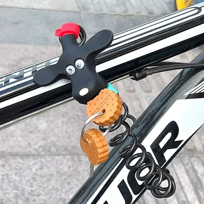 puppy bicycle helmet lock: Helmet lock