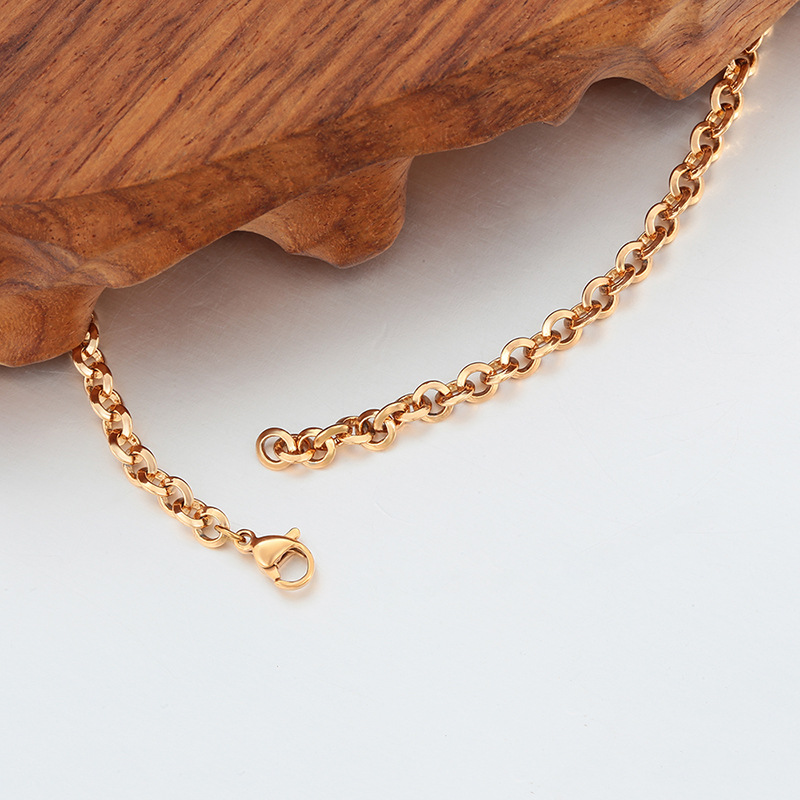 Xuping simple retro aleación de cobre chapado 18k cadena de colorante collar de ganja de langosta collar accesorios transfronterizos al por mayor mujeres