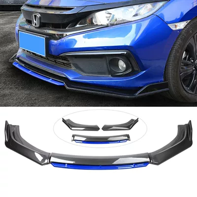 Pattern Front Shovel Tenth Generation | Other Car Modifications - carbon-fiber-black-tongue-set