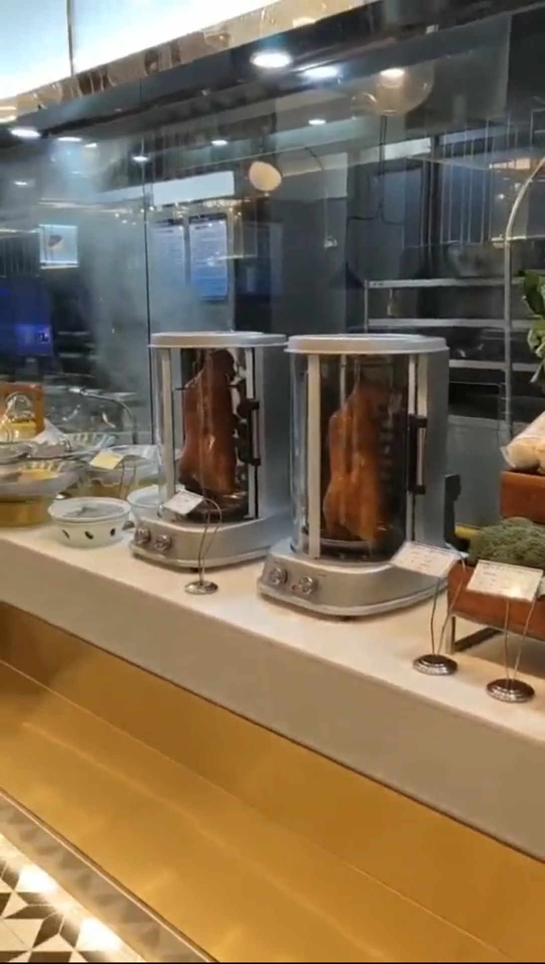 空气烤鸭炉烤串烤箱烤鸡炉烤牛肉干叉烧五花肉排骨鸡腿旋转烤炉