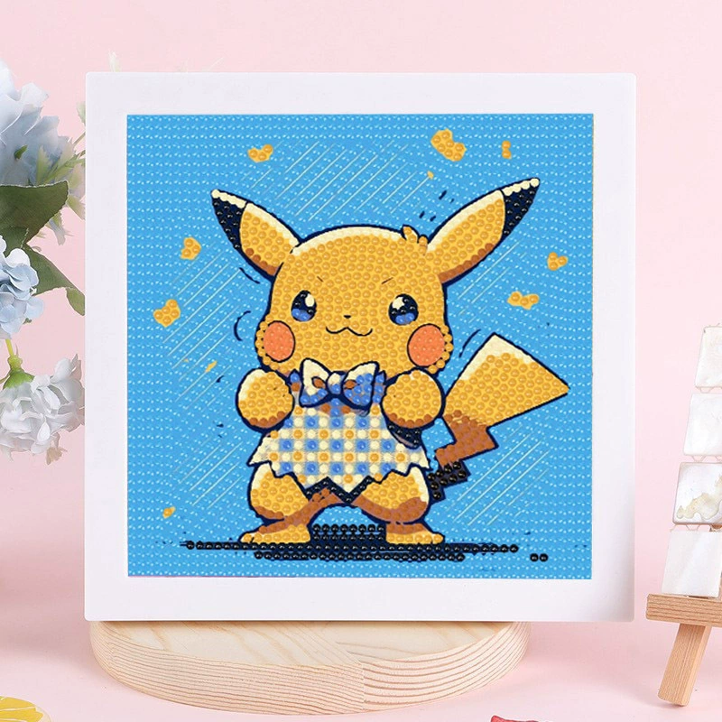 Мультяшная умная игрушка, DIY, новая коллекция, детское handmade diy, украшенная бриллиантами