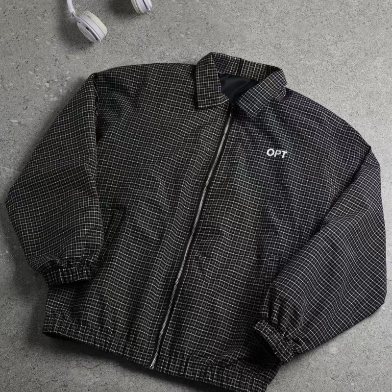 Turn-Down Collar Jacket Cross-Border European Size Unisex Foreign Trade Wholesale English Wash Label Amazon Shein Trendy Plaid Coat