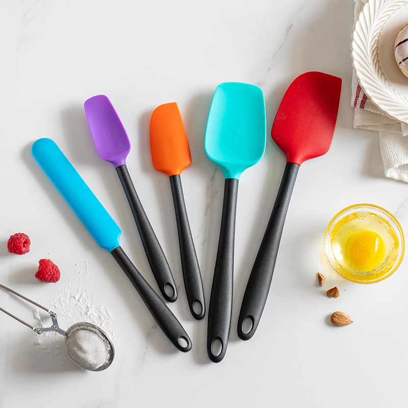 Silicone Kitchenware5-piece Set Silicone Spatula Oil Brush Barbecue Kitchen Five-piece Baking Tool Set