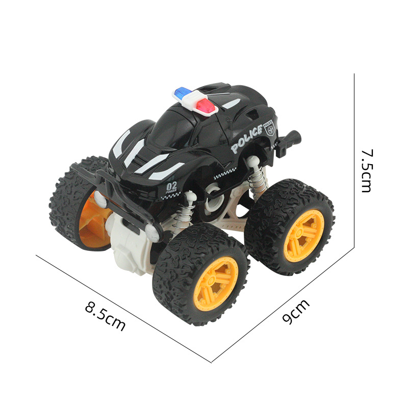 Juguete para niños tracción en las cuatro ruedas truco de inercia modelo de vehículo todoterreno niño juguete graffiti puesto de coche resistente a la caída al por mayor
