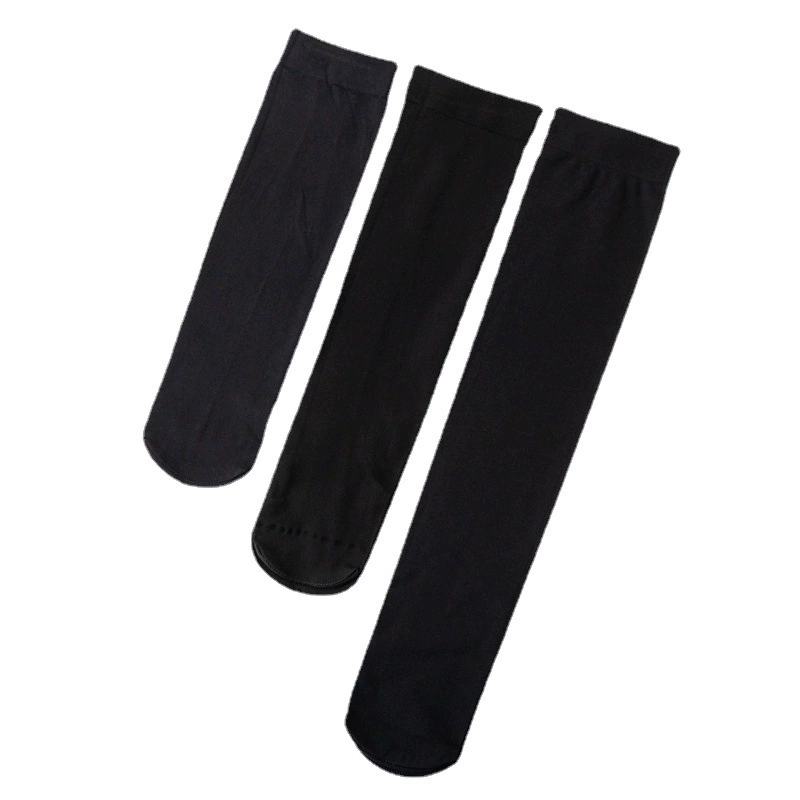 Thin Japanese high boots, velvet colored swan, knee socks for elementary school students