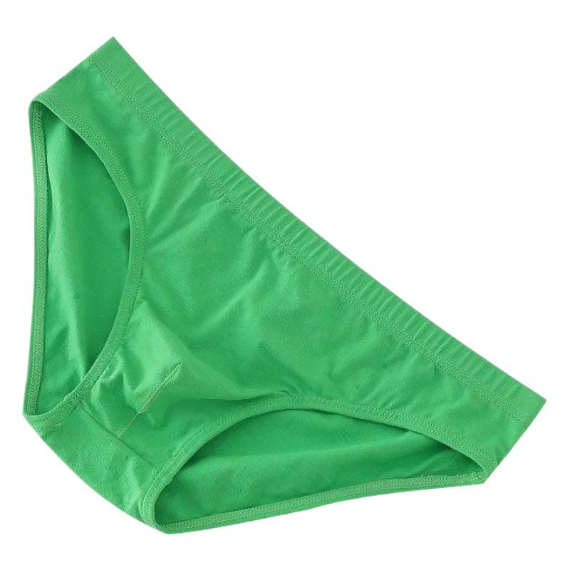 Мужские трусики с треугольником хлопчатобумажный сплошной цвет для взрослых сексуальный веселый и дышащий брюки с низкой талией