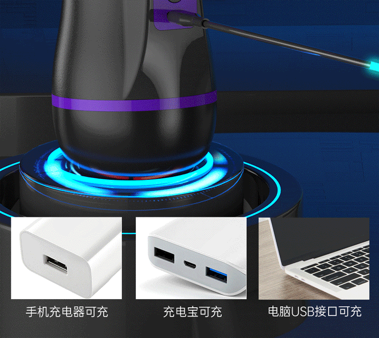 Automatic Male Masturbator with Vibration, Suction and Sound, TPE Sleeve, APP-Controlled Adult Cup — detail image 15