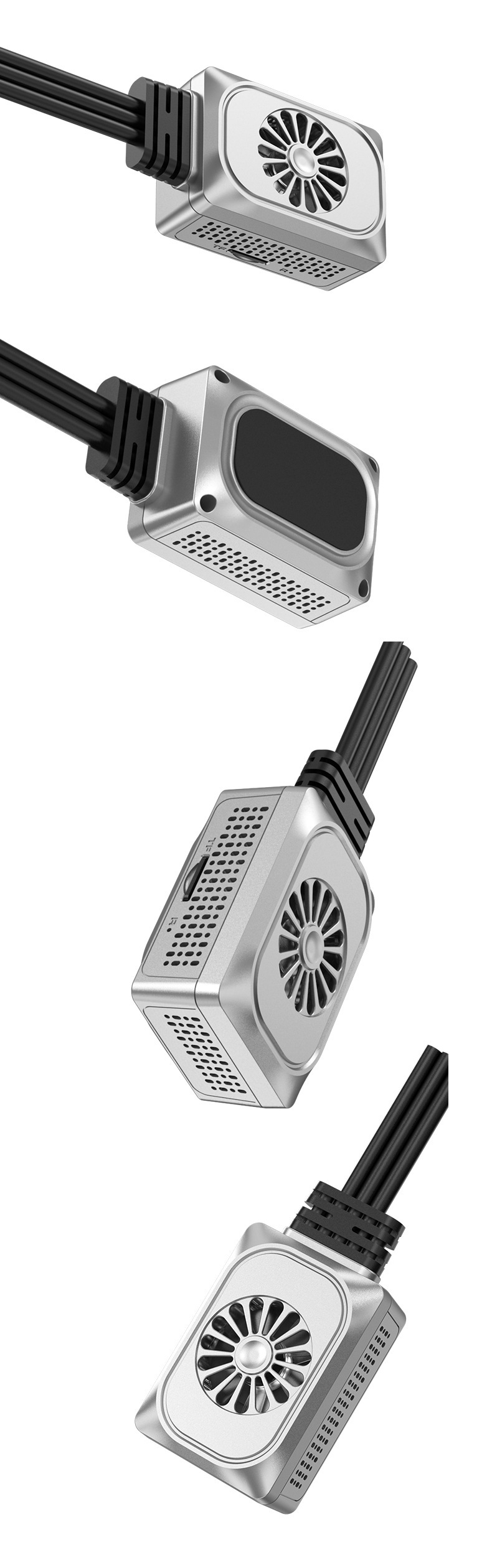 WIFI Motorcycle Driving GPS Screen-less Recorder Dual 2K HD Dual Lens Motorcycle Screen-less Recorder Anti-shake