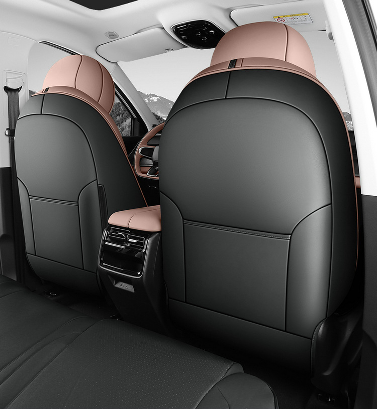 Chery Tiggo 9X Special Seat Cover 2026 Model Car Seat Cushion Cover Full Surround Perforated Leather Seat Cover Four-Season Seat Cushion