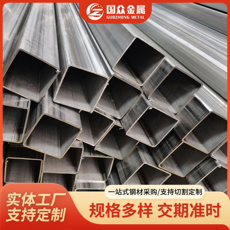 不锈钢方形管亮面建筑工业装饰管2205不锈钢可加工方管多规格钢管