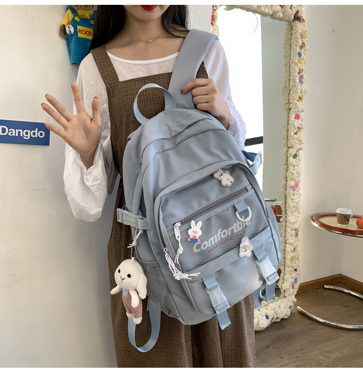 Multifunction Large Capacity Fabric Backpack Wholesale Nihaojewelry display picture 12