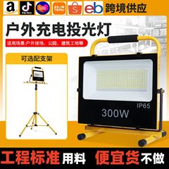 100W200W300W 充電式露店 LED 投光器プロジェクト特別な屋外防水投影ライトフラッドライト