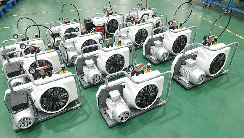 Bs-W100Em Portable High Pressure Air Compressor Rescue Diving Breathing Apparatus Firefighting Air Filling Pump