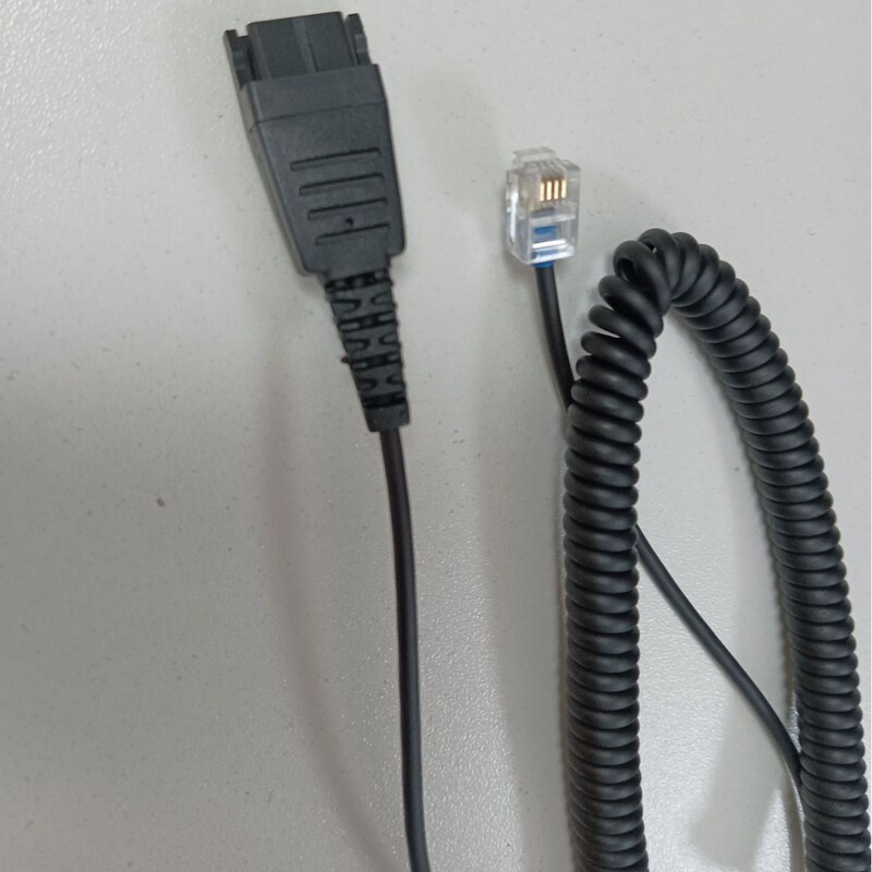 Jabra Qd Earphone Cable, Yealink Phone Dedicated Crystal Head Cable, Original Brand New Special Price Jabra Qd Earphone Cable, Yealink Phone Dedicated Crystal Head Cable, Original Brand New Special Price