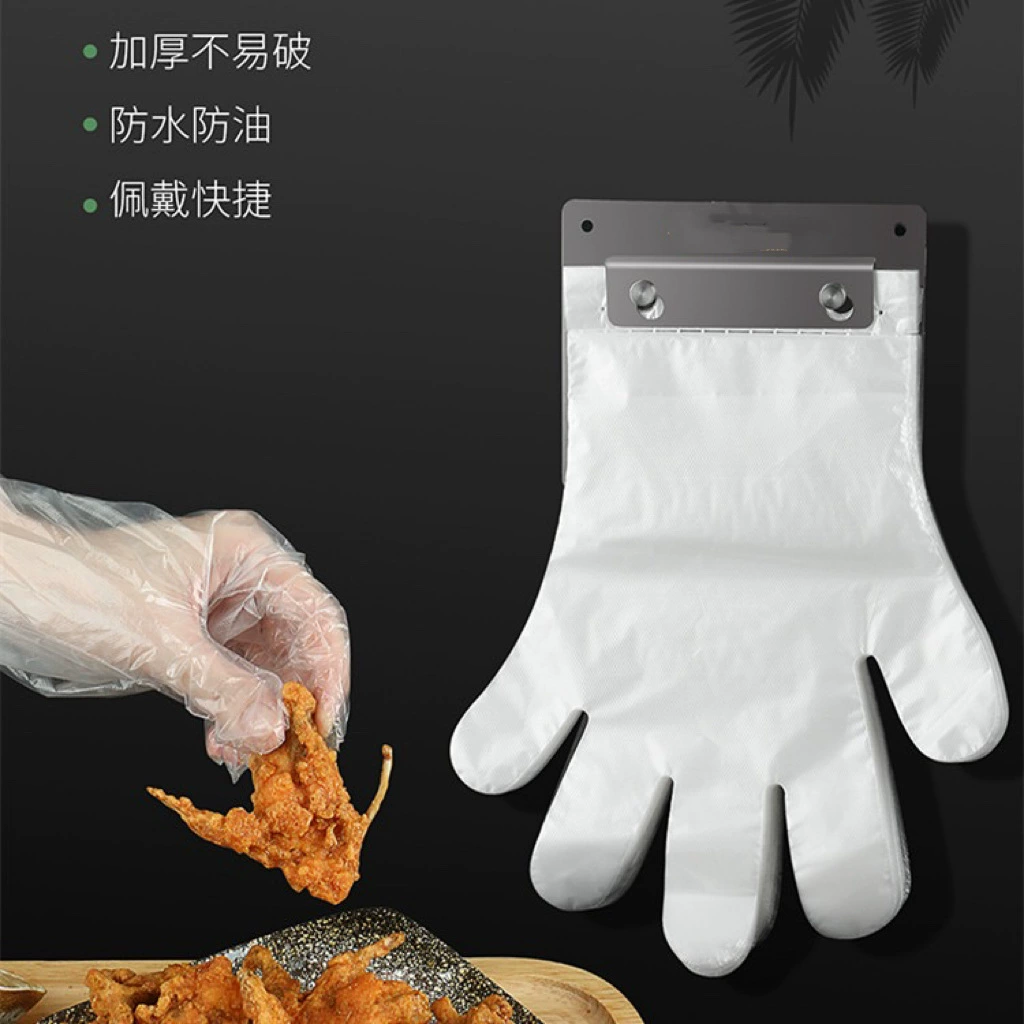 Кухонные одноразовые перчатки KFC McDonald's с отверстиями для подвешивания прозрачные перчатки для пищевых продуктов специальные настенные перчатки