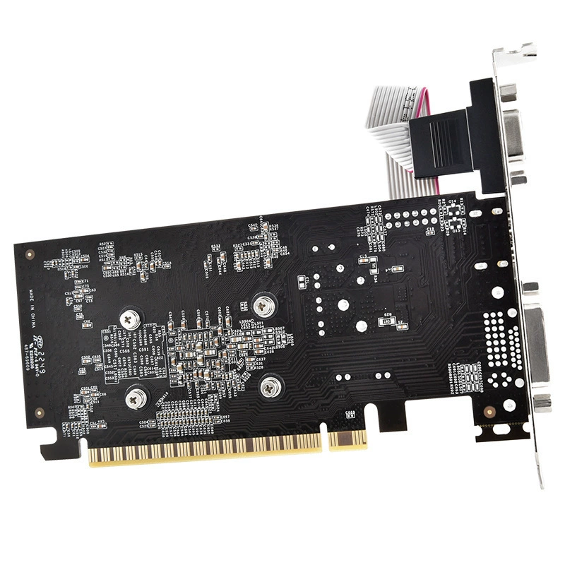 Новый GT730 4G независимая видеокарта GDDR3 флеш-карта полугоризонтальная видеокарта