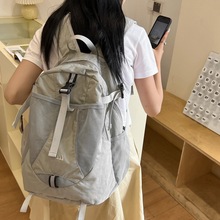 书包女大学生日系大容量运动旅行背包男感初中高中生双肩包潮