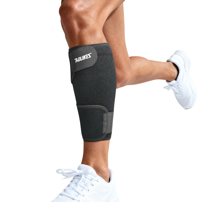 Directo de fábrica al por mayor en stock protector de la pantorrilla devanado de humedad wicking baloncesto fútbol deportes protector de la pantorrilla