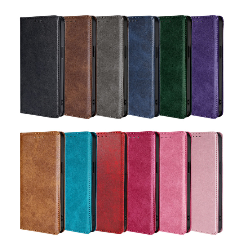 Suitable for Iphone17 Mobile Phone Protective Case 16Promax Flip Iphone15 Anti-Fall Full Cover Logo Embossed