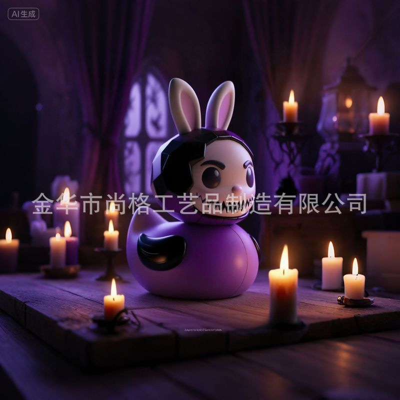 ハロウィンクロスボーダー新製品超面白いギフト邪悪なかわいいウサギクリエイティブホーム置物ギフト小さな装飾品|undefined