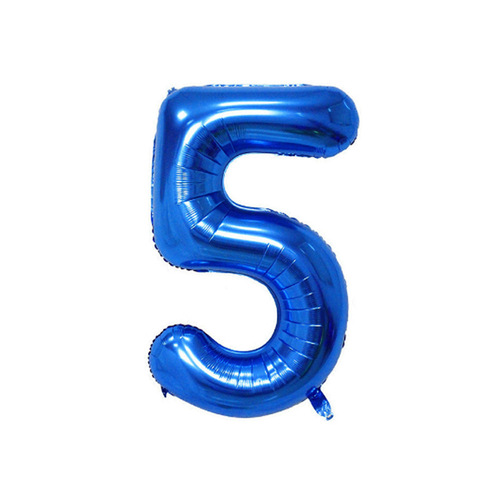 Cross-border new 32-inch American version digital aluminum film balloons, independent packaging, children's birthday party decoration, wedding layout