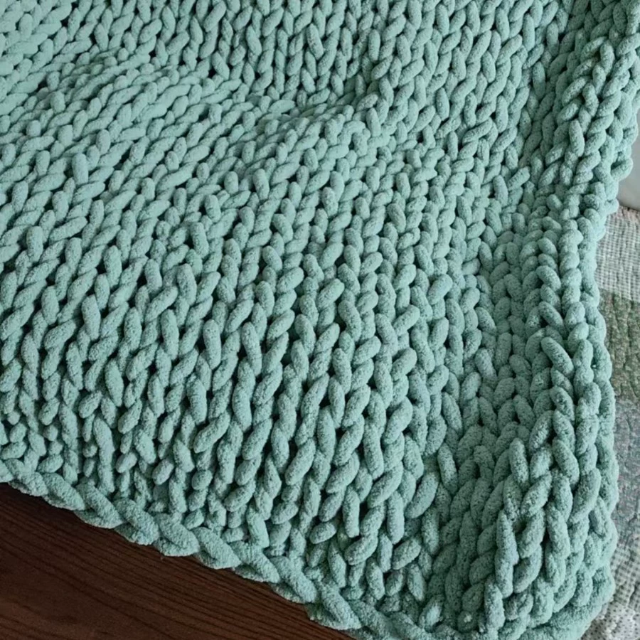 Knitted woven duvet, sofa, DIY, Amazon, wish