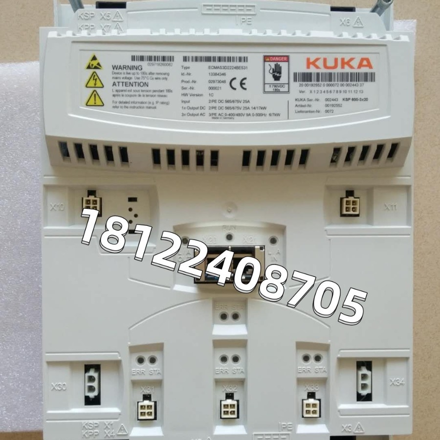 KUKA 00-192-552 库卡KRC4控制器伺服驱动维修议价