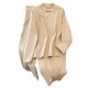 New Style Buddhist Zen Clothing Women's Buddhist Style Zen Style Women's Clothing Cotton and Linen suit Plain Clothes Chinese Style Slant-breasted Top for Temple Sergeant