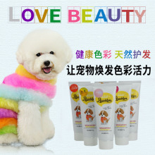 宠物染色剂染毛膏大中型犬猫咪宠物染发剂一件代发宠物用品
