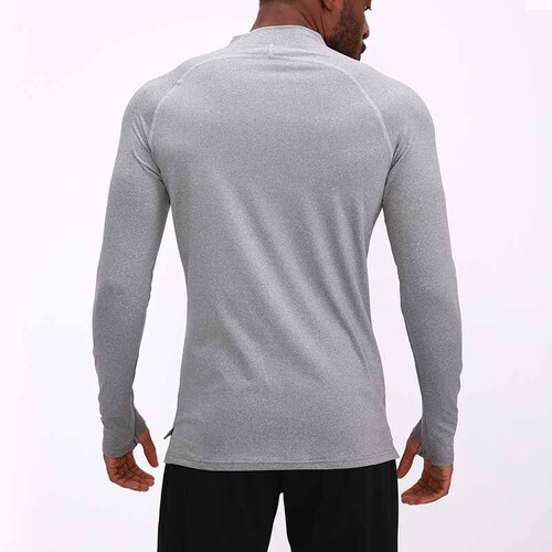 Men's Fitness Clothing Long Sleeve Quick Dry Breathable Outdoor Running Compression Basketball Sports Tight Clothes Sports Wear