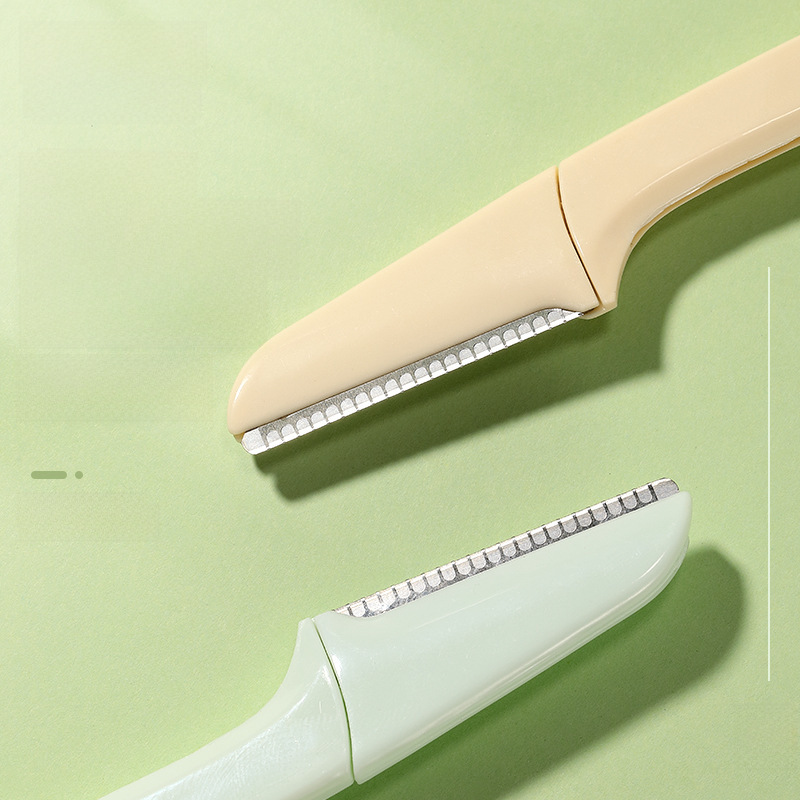 上野拉美拉 可愛小巧摺疊修眉刀 防刮傷不鏽鋼便攜刮眉刀 SY308